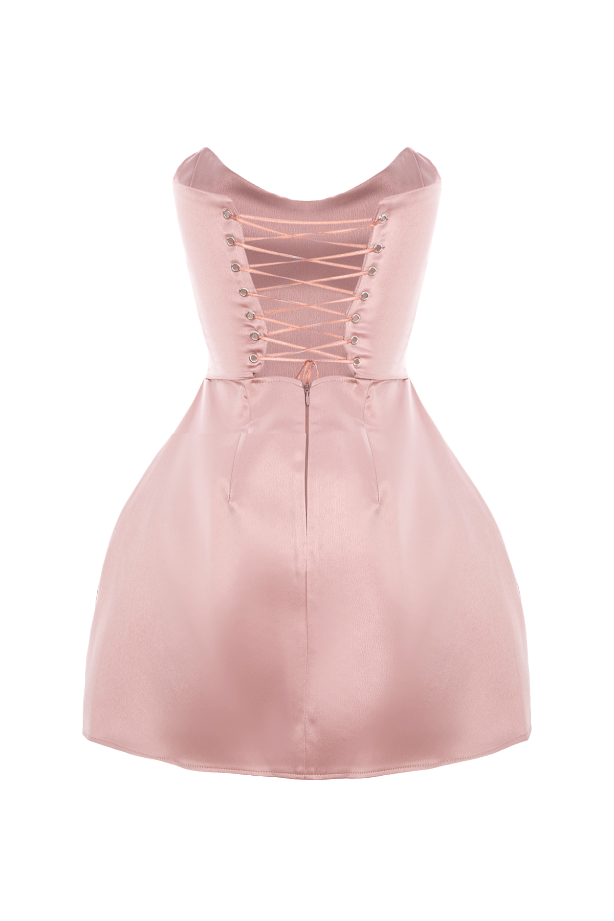 Dusty Pink Corset Dress
