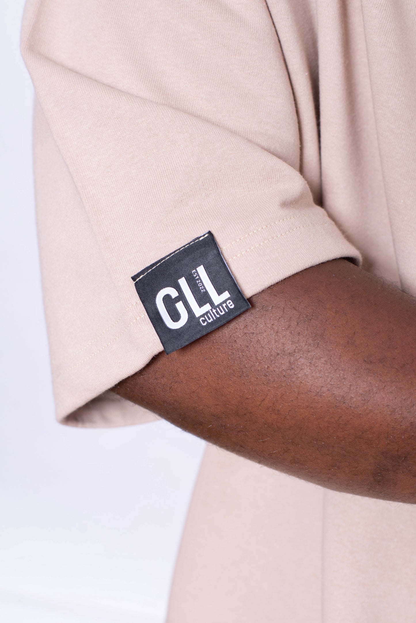 Oversized Heavy Beige Tee