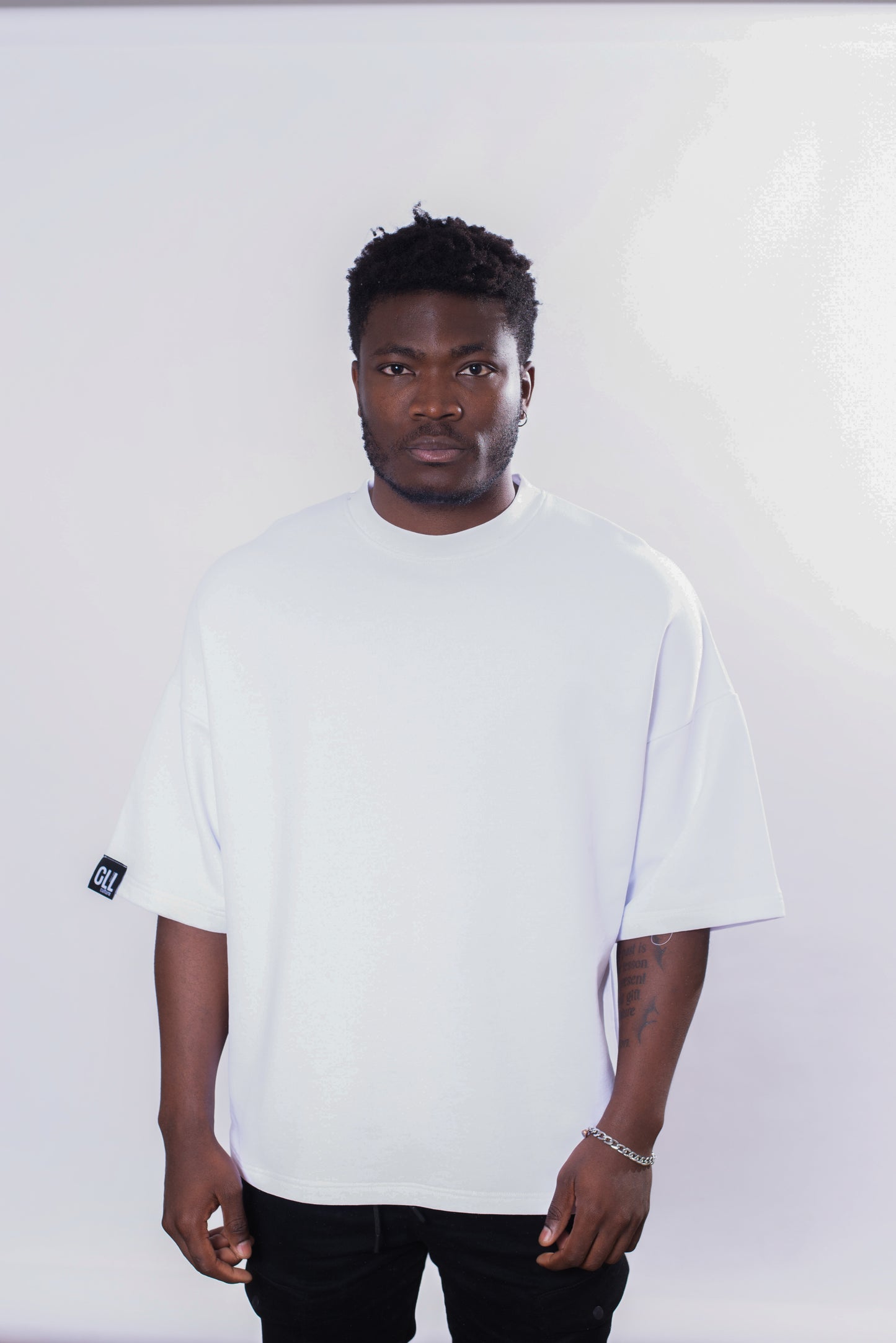Oversized Premium White Tee