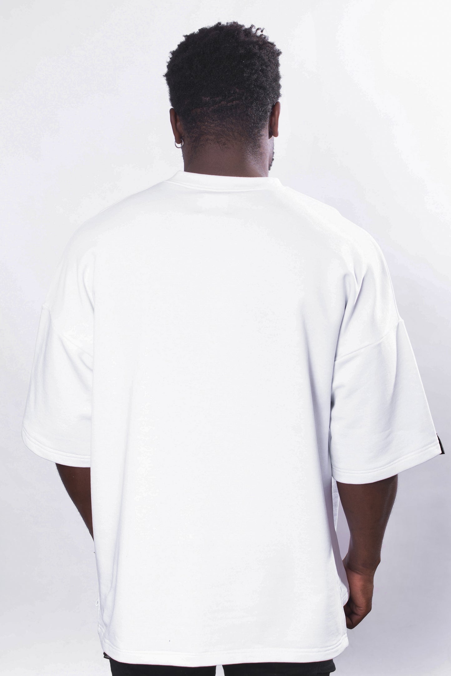 Oversized Premium White Tee