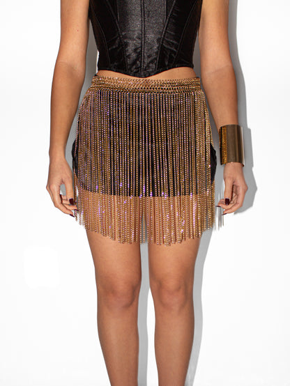 Gold Chain Skirt
