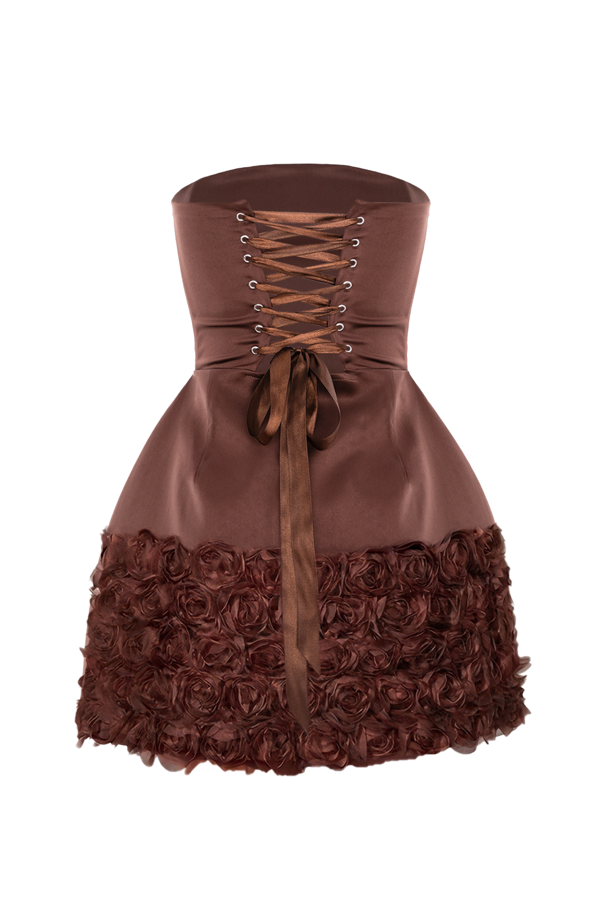 Flora Mousse Mini Corset Dress