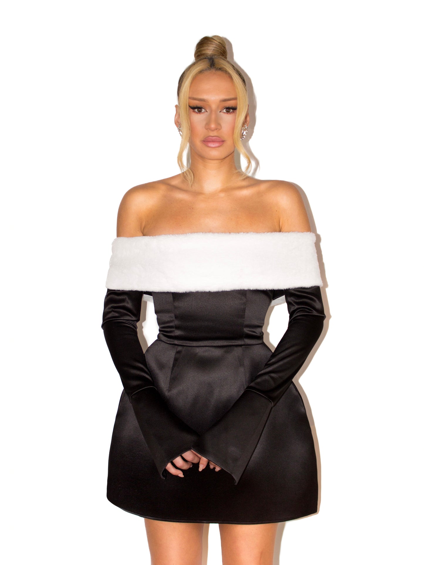 Off The Shoulder No. 1- Snow Bunny