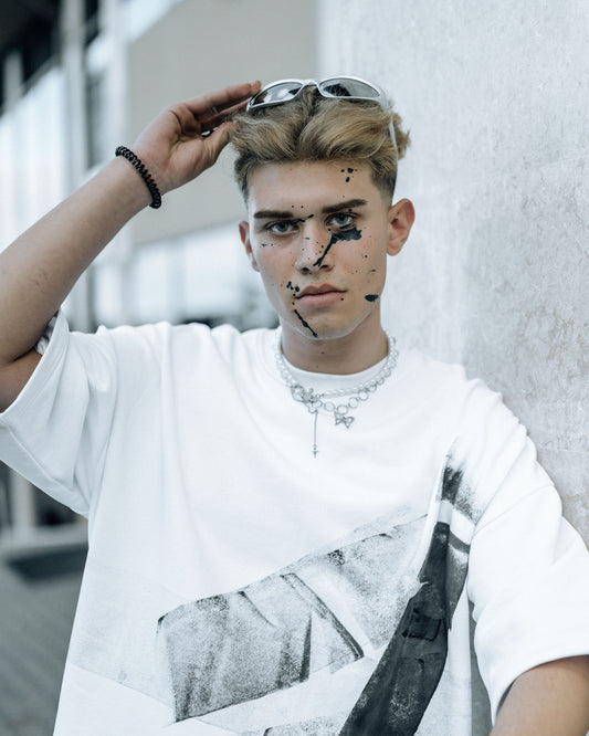Minimalist Paint Streak Tshirt