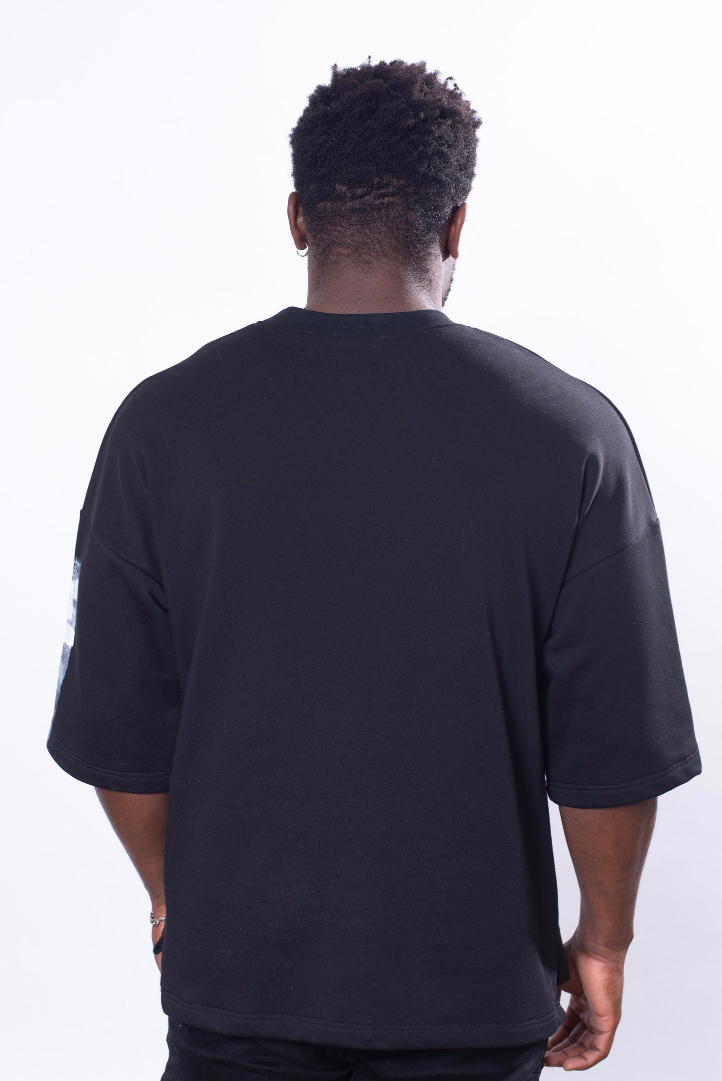 Oversized Ultra Heavy Black Tee