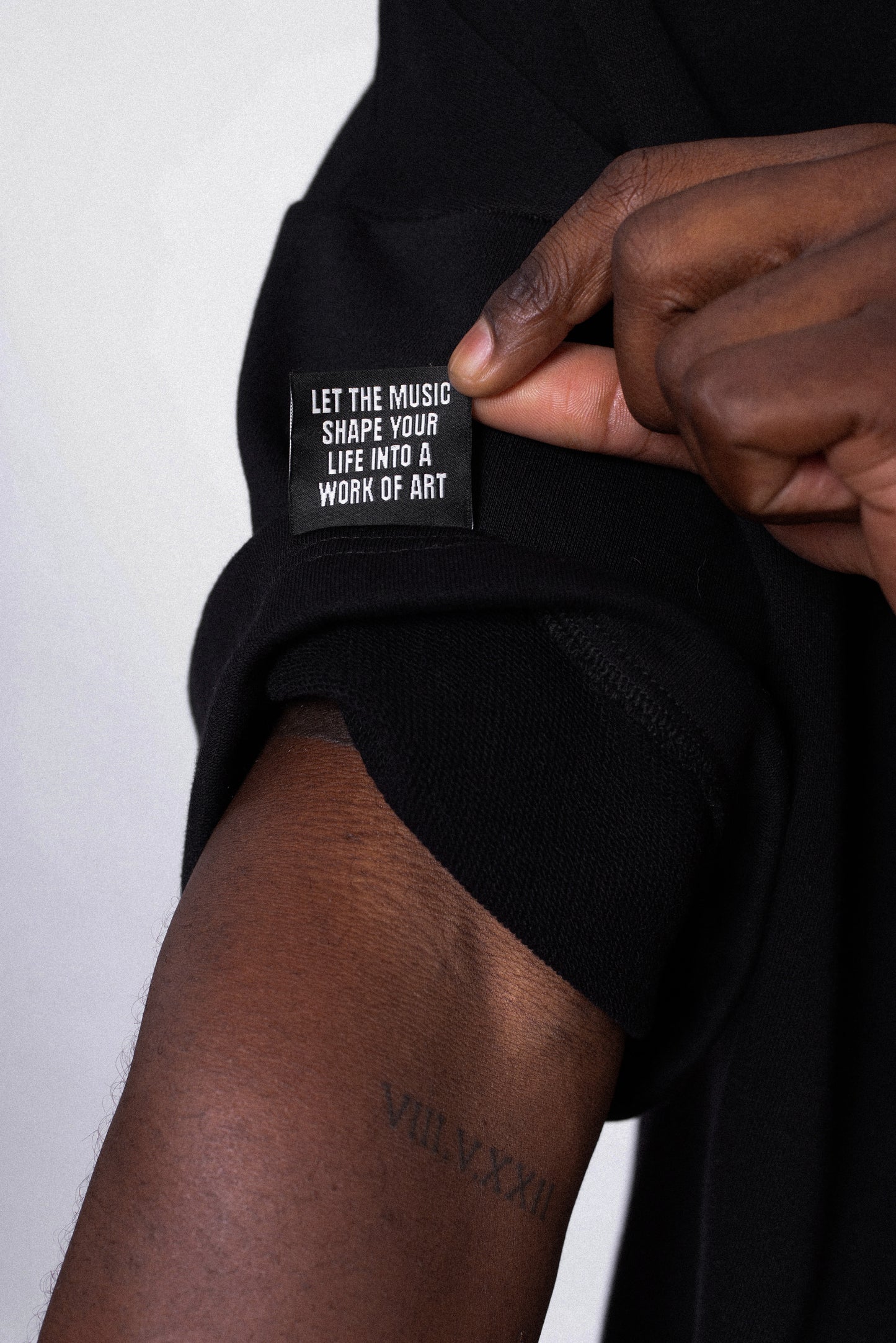 Oversized Ultra Heavy Black Tee