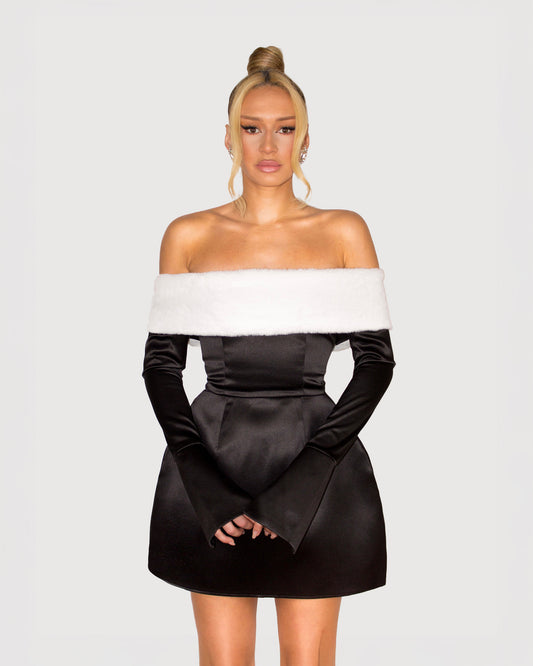 Off The Shoulder No. 1- Snow Bunny